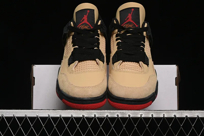 All categories Air Jordan Jordan series basketball shoes Air Jordan 4 Air Jordan 4 Retro "Pizza" AJ4 Joe 4 Pizza Brown IH2094-200